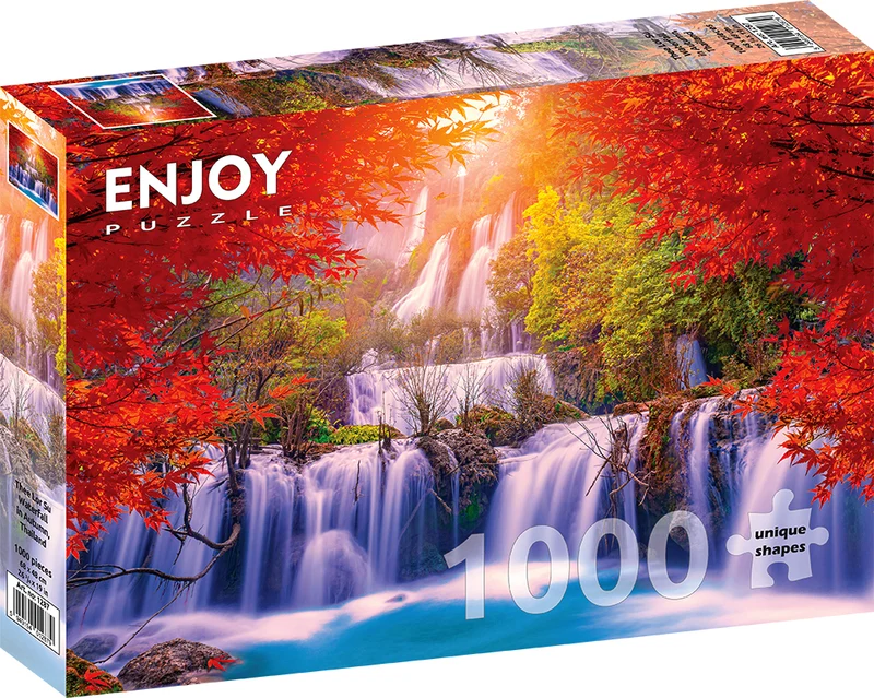 Enjoy- Thee Lor Su Waterfall in Autumn, Thailand (1000pcs)
