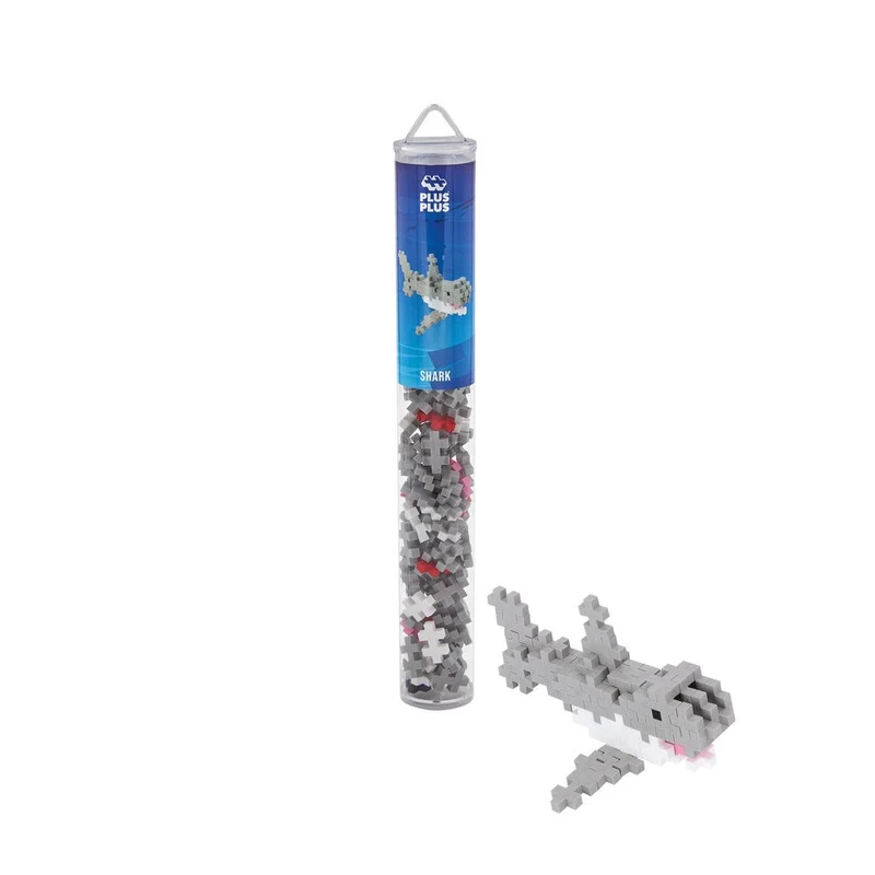 Plus-Plus Tube Shark 100 pcs