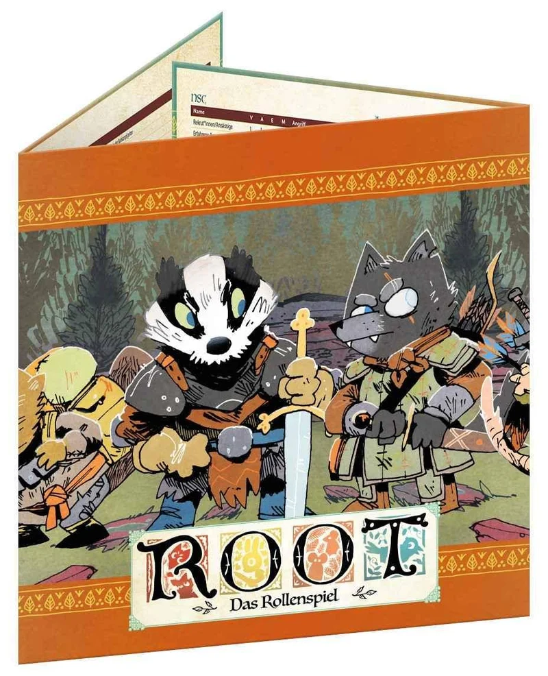 Spielleitungsschirm-Set - Root - Das Rollenspiel, deutsch (Erw.)