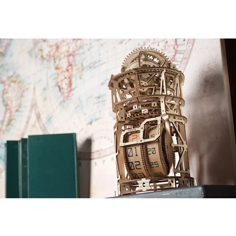 UGEARS 70162 - Tourbillon - Tischuhr Sternengucker - 3D Holzspielzeug