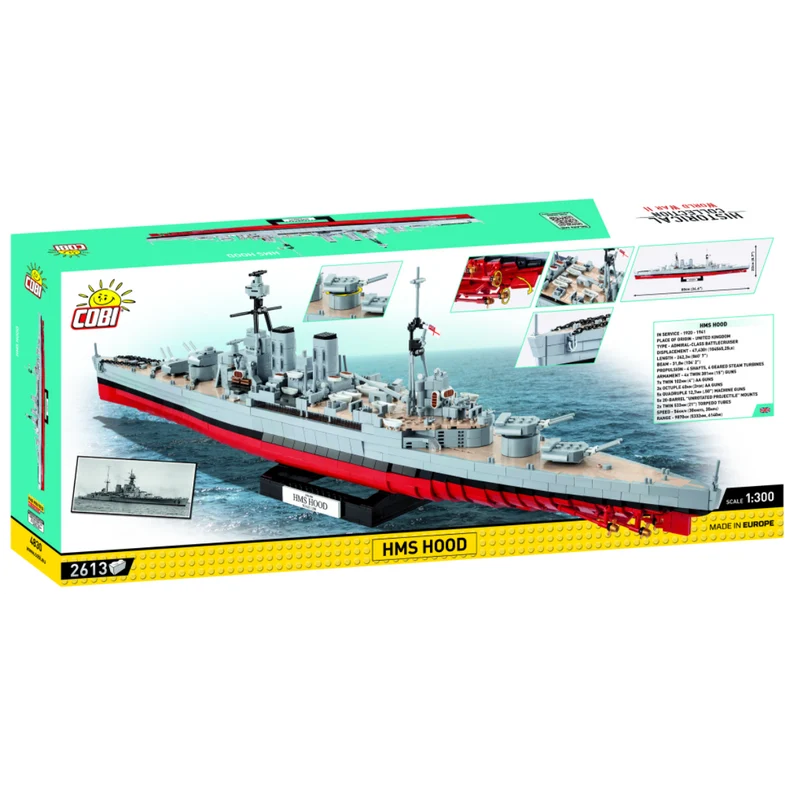Cobi 4830 - HMS Hood - Klemmbausteine