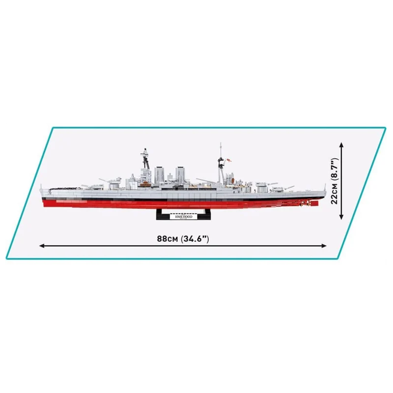 Cobi 4830 - HMS Hood - Klemmbausteine