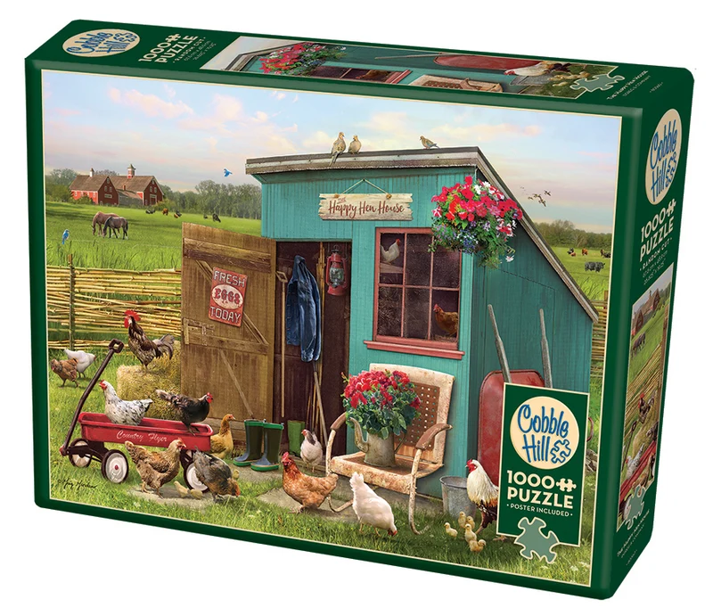 The Happy Hen House, Greg Giordano (1000pcs)