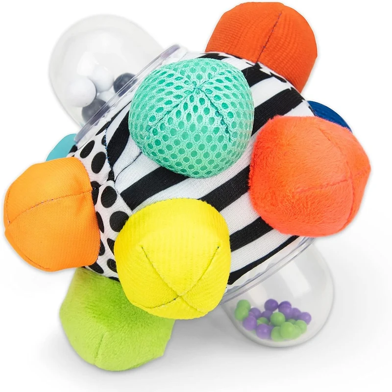 Spielzeug für den Kinderwagen – Ball mit Noppen