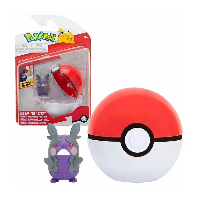Pokémon - Clip'n'Go Poké Balls Wave 10 - Morpeko + Pokéball