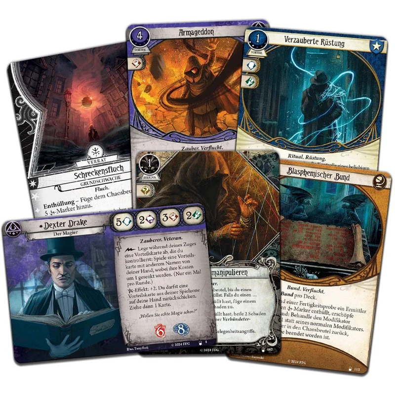 Die Innsmouth-Verschwörung (Ermittler-Erweiterung) - Arkham Horror: Das Kartenspiel, deutsch (Erw.)