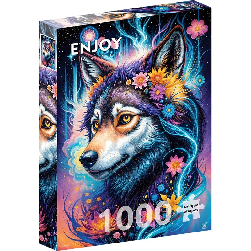 Enjoy- Magical Wolf Portrait (1000pcs)