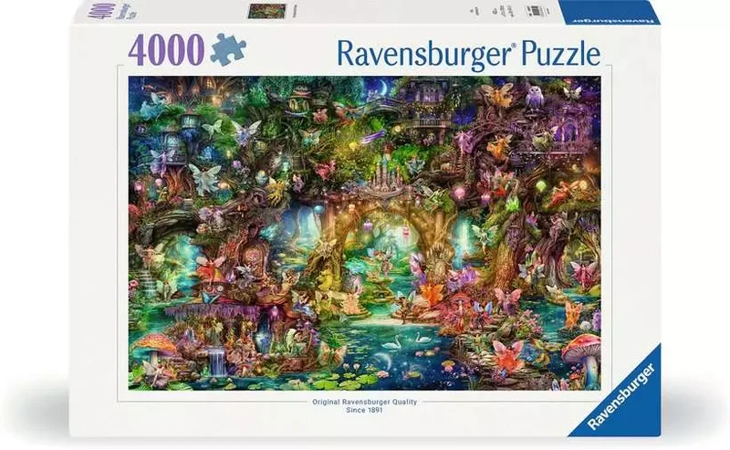 DMG Ravensburger Hidden World of Fairies (4000pcs) (DAMAGED BOX)