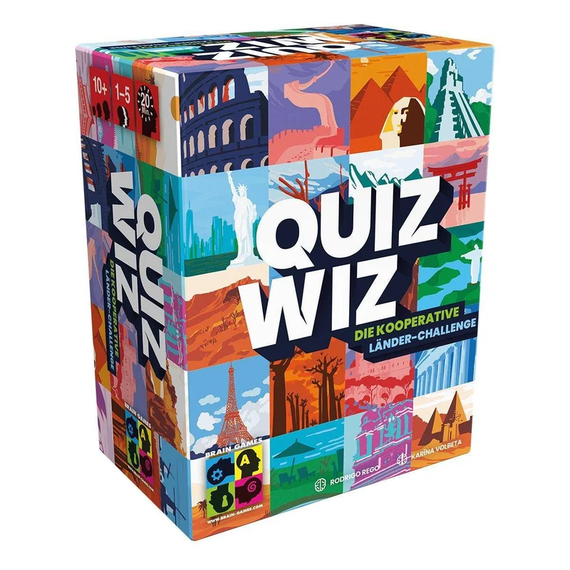 QuizWiz: Die kooperative Länder-Challenge, deutsch