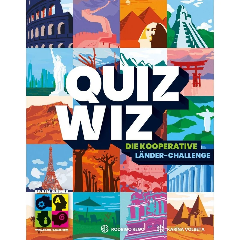 QuizWiz: Die kooperative Länder-Challenge, deutsch