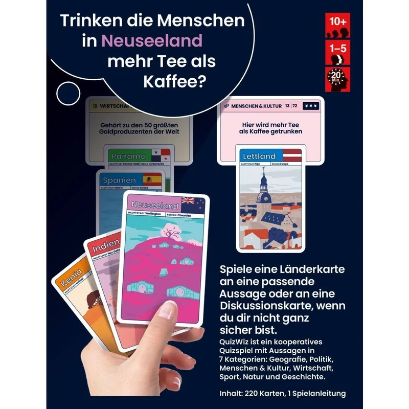 QuizWiz: Die kooperative Länder-Challenge, deutsch