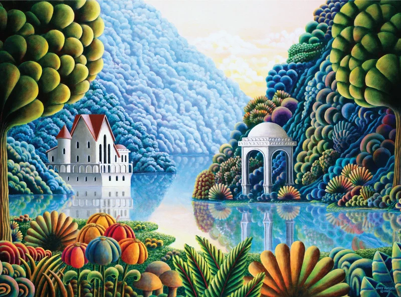 PFG Teal Lake (Usage/Used - PUZZLES FOR GOOD)