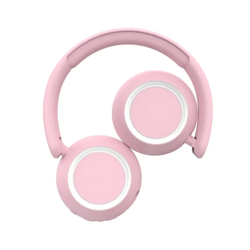 Kabellose Kopfhörer mit Beleuchtung - Rosa