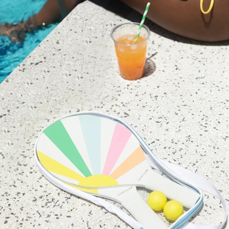 Pool Side Beach Racket Set – Pastel Gelato
