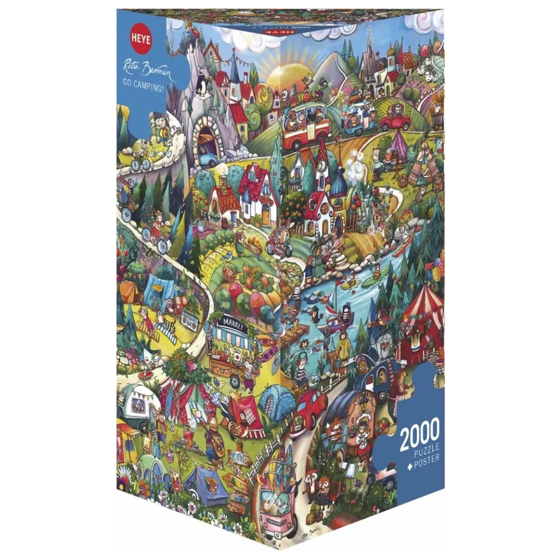 Heye - Go Camping! Triangular - 2000 Teile