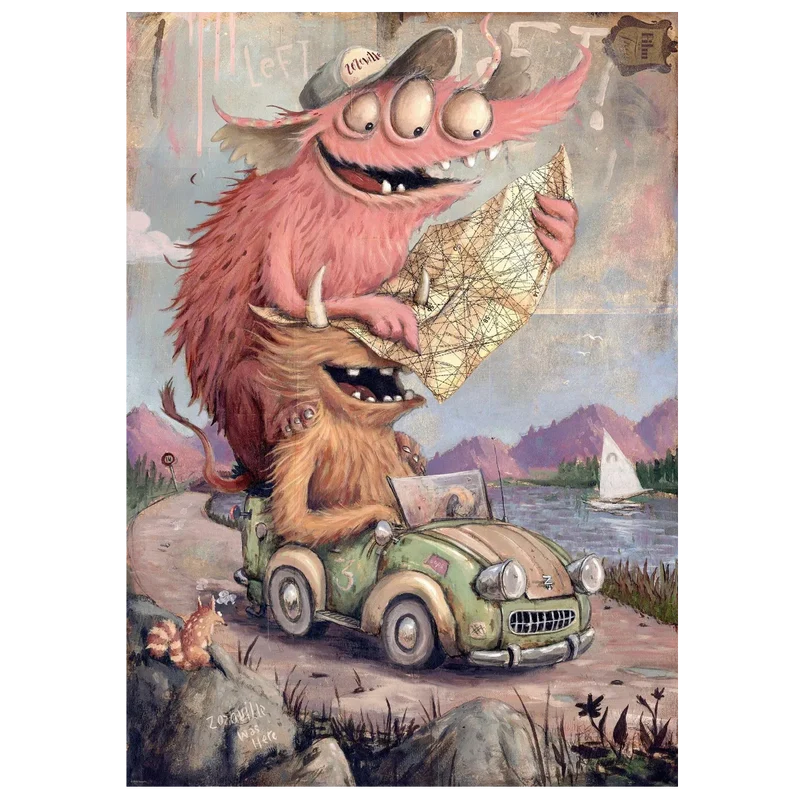 Heye - Zozoville - Road Trippin' Standard - 2000 Teile
