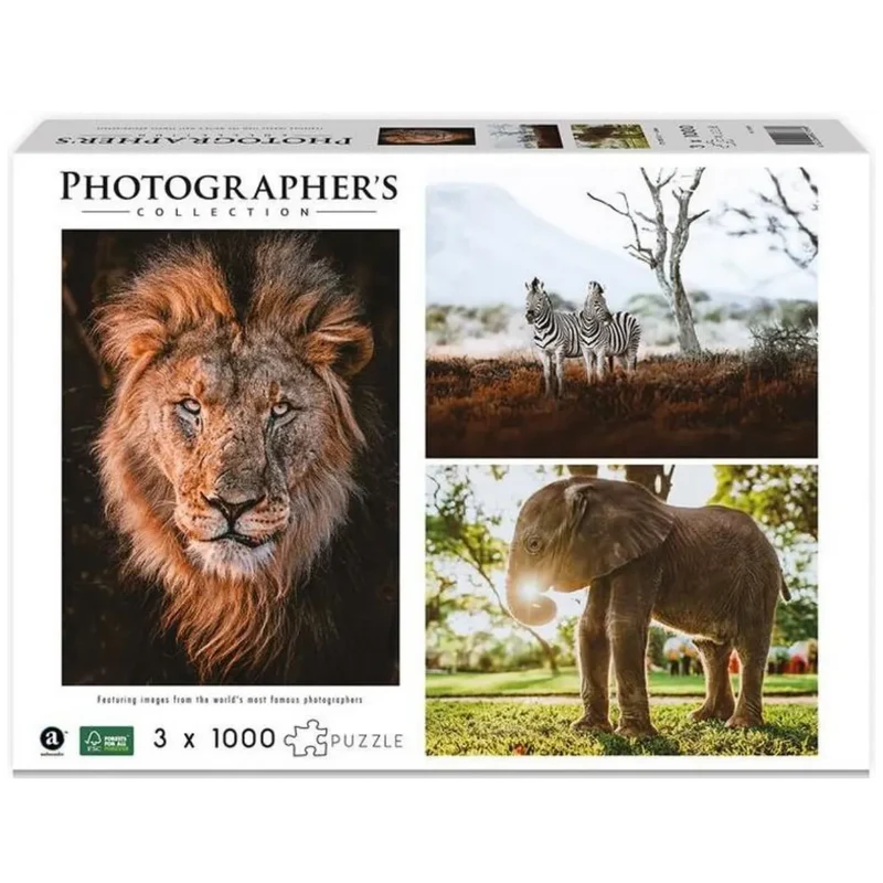 Ambassador - Wildtiere Afrika - 3 x 1000 Teile