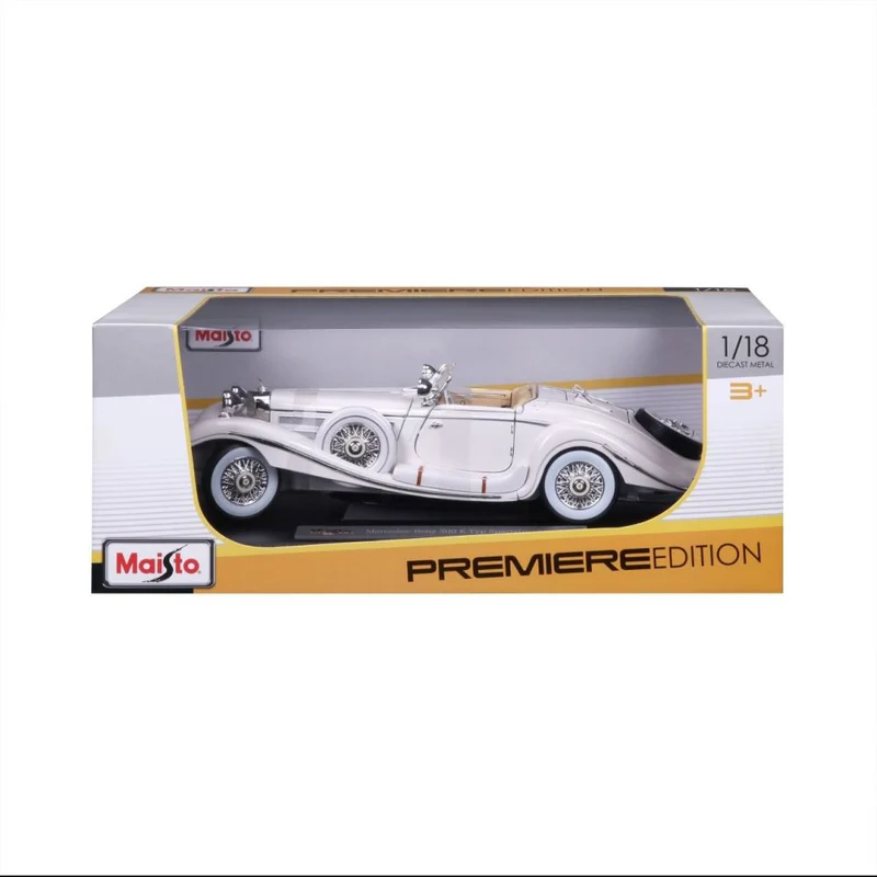 Mercedes Benz 500K Maharadscha 1936, 1:18, grau