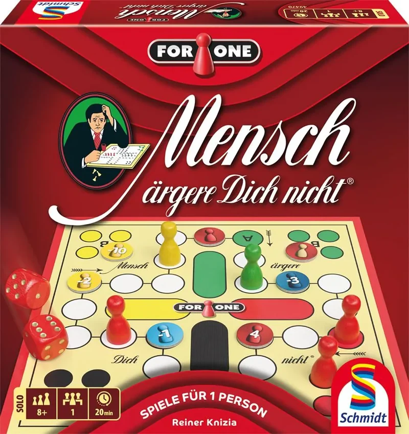 For One – Mensch ärgere Dich nicht, deutsch
