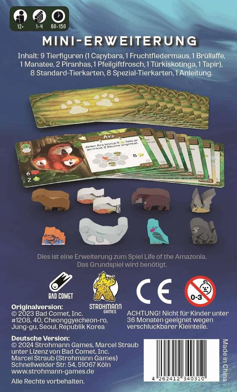 Mini Erweiterung - Life of the Amazonia, deutsch (Erw.)