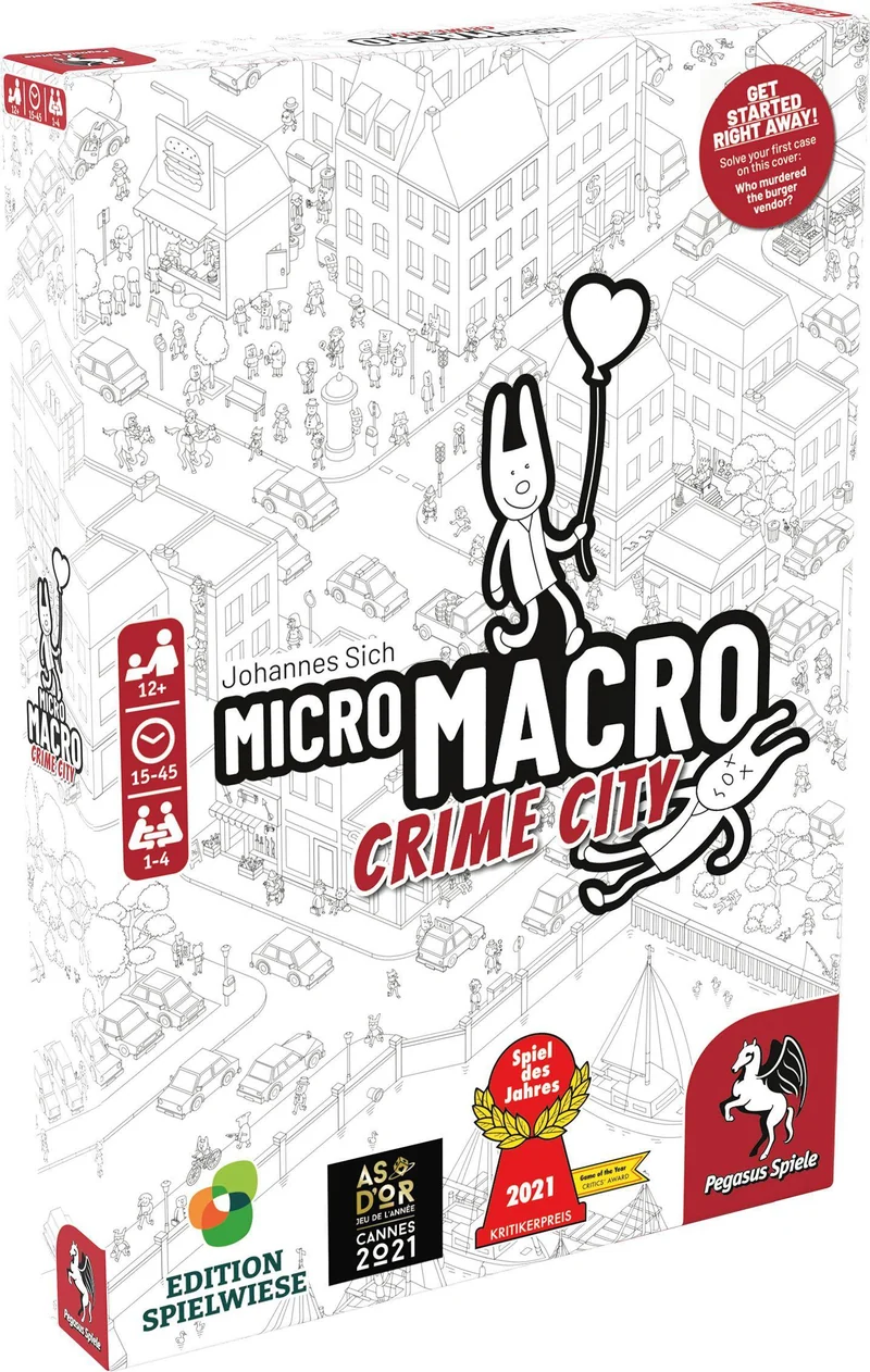 Crime City (Edition Spielwiese) - MicroMacro, englisch