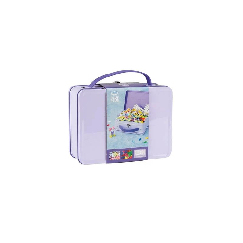 Plus-Plus Box Metal Pastel 600 pcs