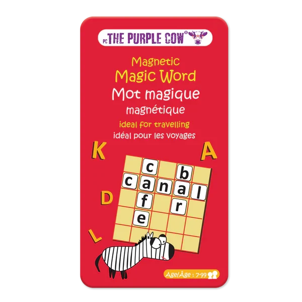 Magnetic Travel Tin - Magic Word/Mot magique