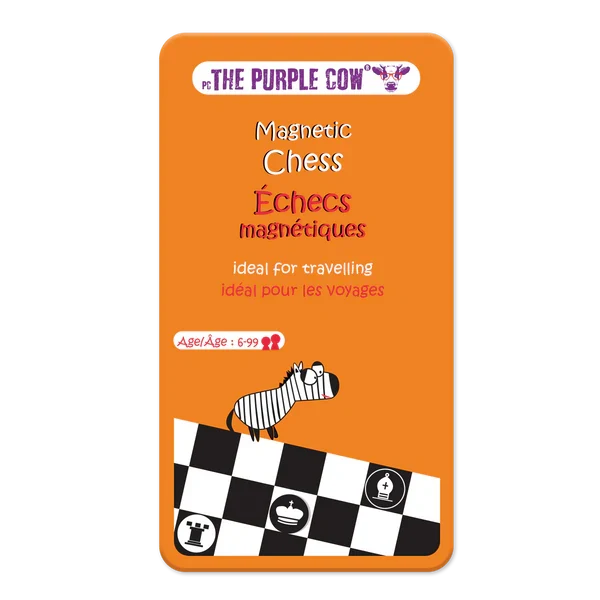 Magnetic Travel Tin - Chess/Echecs