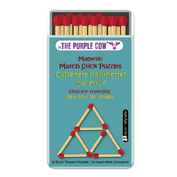 Magnetic Travel Tin - Match Stick/Casse-tete d'allumettes
