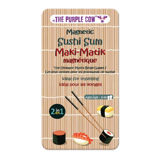 Magnetic Travel Tin - Sushi Sum/Maki-Matik