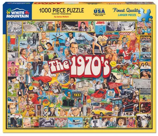 PFG The Seventies (The 1970's), James Mellet (Usage/Used - PUZZLES FOR GOOD)