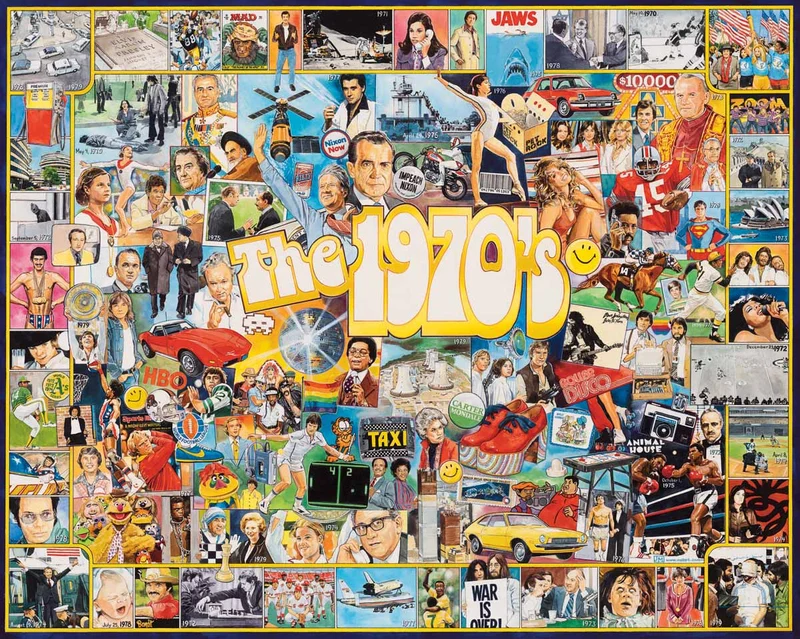 PFG The Seventies (The 1970's), James Mellet (Usage/Used - PUZZLES FOR GOOD)