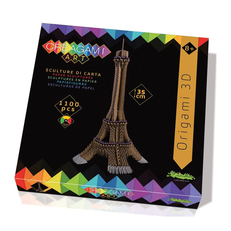 Creagami Origami 3D Eiffelturm 1100 Teile