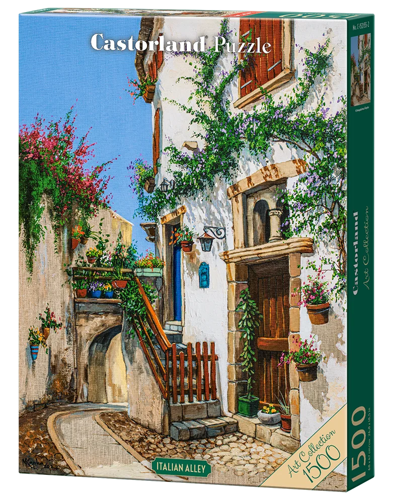 PFG Art Collection - Italian Alley (1500pcs) (Usage/Used - PUZZLES FOR GOOD)