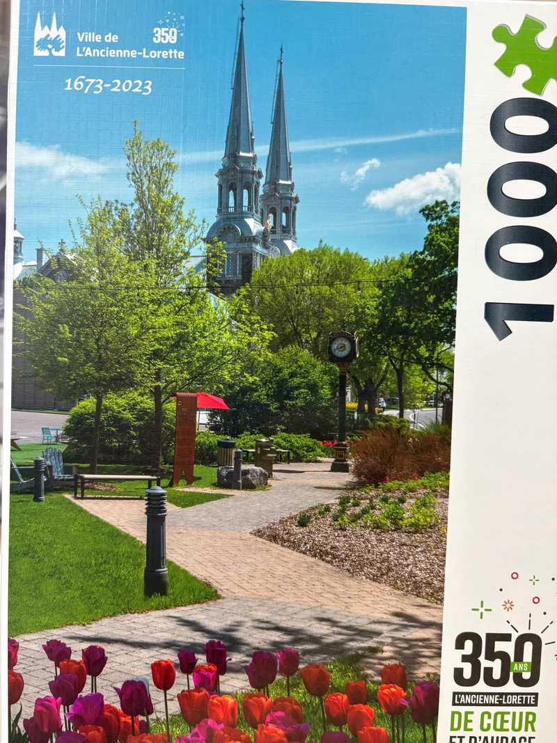 PFG 350 ans de Coeur et D'audace - Ville de L'Ancienne-Lorette (Usage/Used - PUZZLES FOR GOOD)