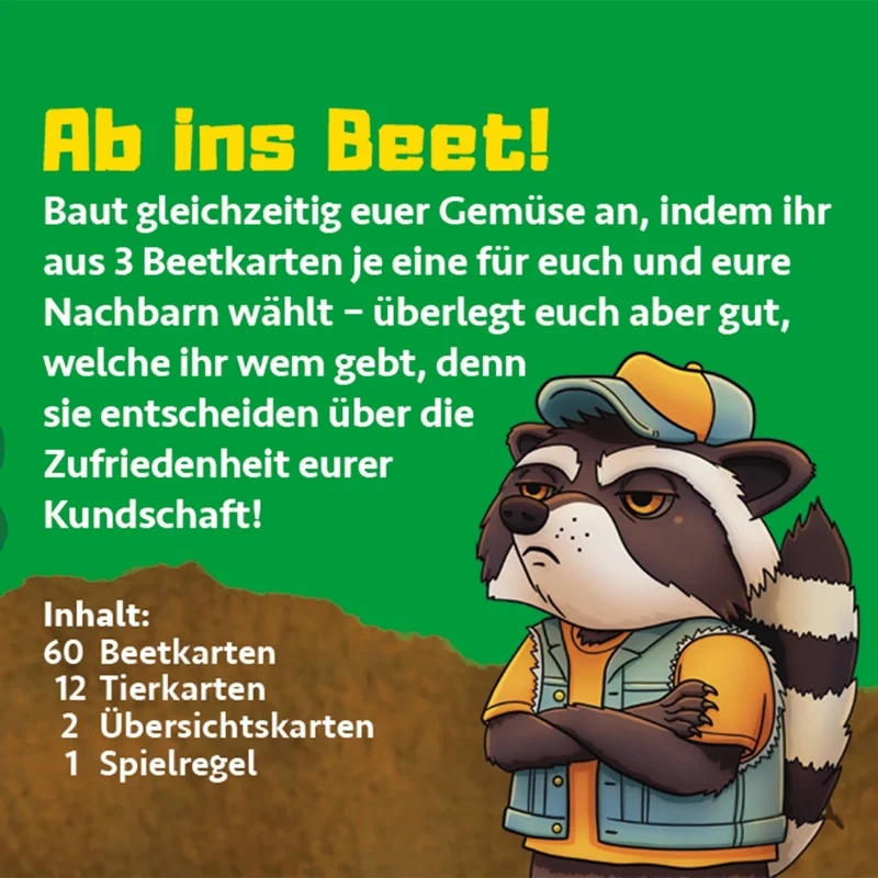 Ab ins Beet, deutsch