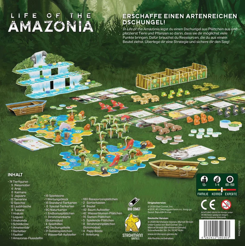 Life of the Amazonia, deutsch