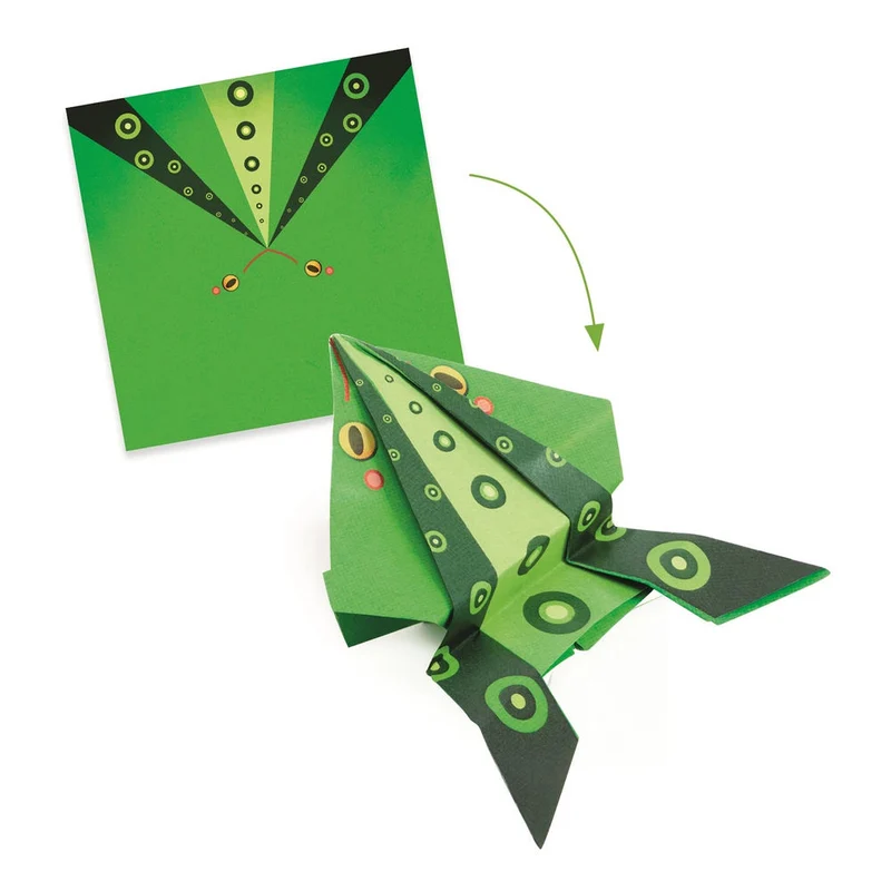 Origami Hüpfende Tiere