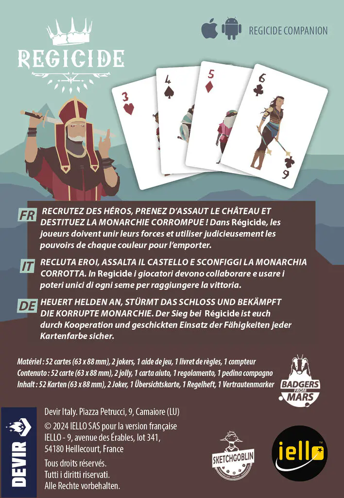 Regicide, deutsch