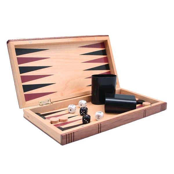 Wooden Backgammon, Chess & Checkers - 3-in-1 set