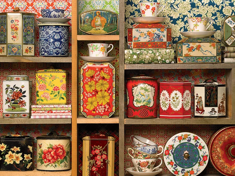 PFG Tea Caddies (Usage/Used - PUZZLES FOR GOOD)