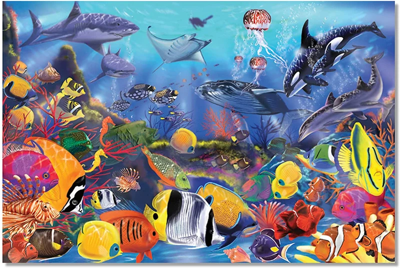 Underwater- Floor Puzzle