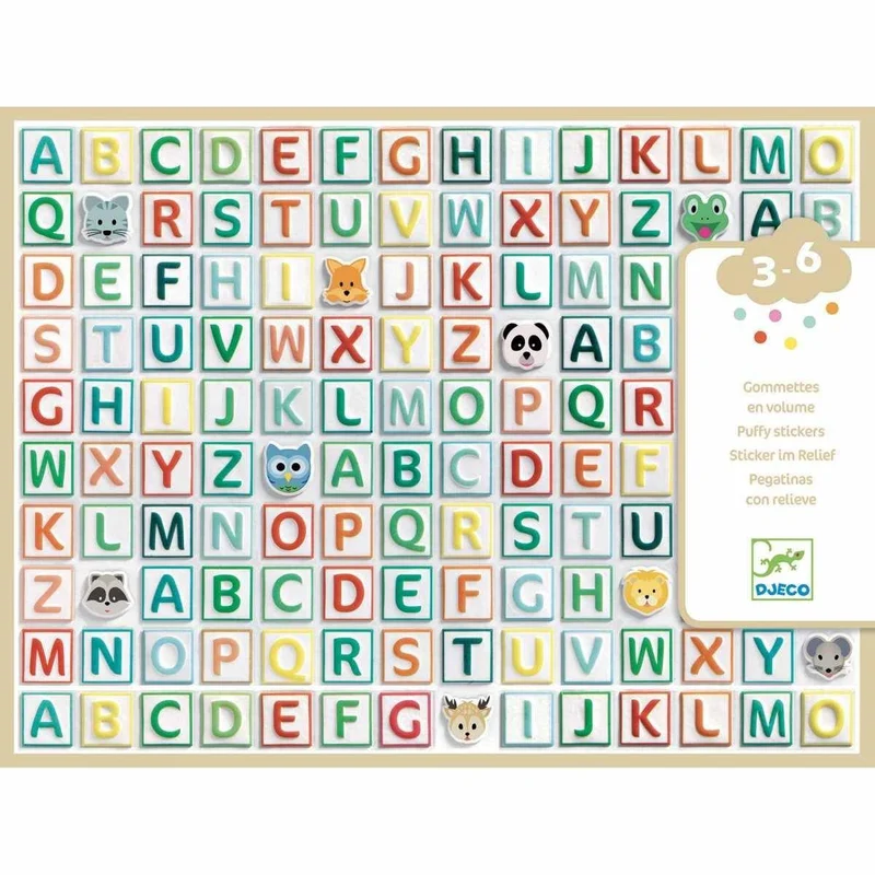 Sticker: Buchstaben