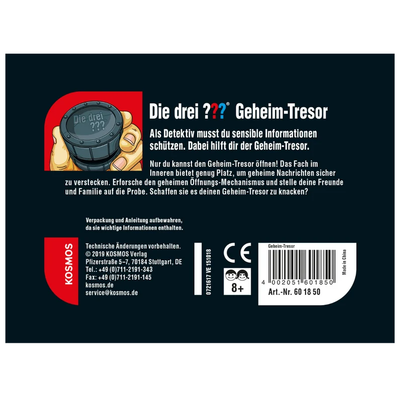 Kosmos - Die drei ??? Geheim - Tresor