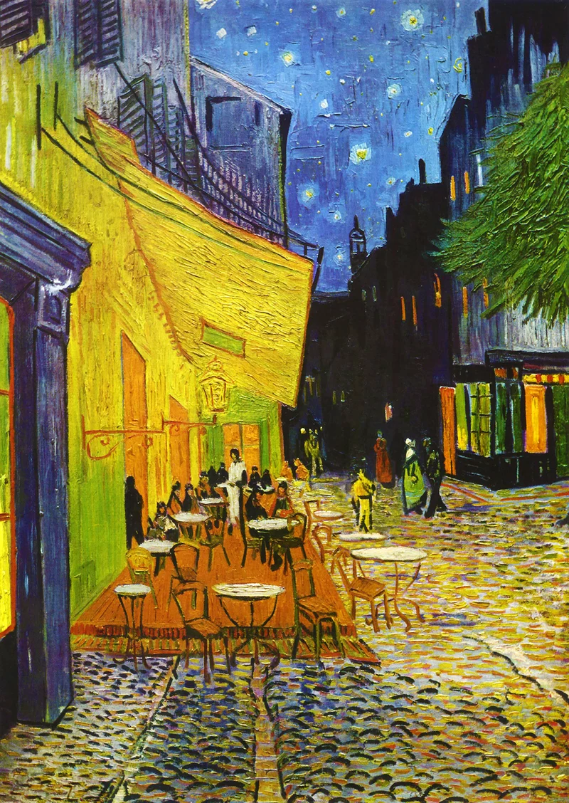 Enjoy- Cafe Terrace at Night, Van Gogh (1000pcs)