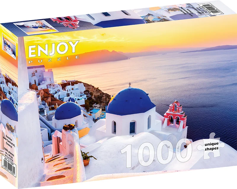 Enjoy- Sunrise over Santorini, Greece (1000pcs)