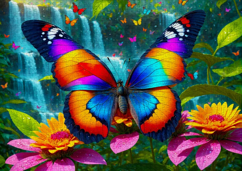 Enjoy- Butterfly in the Forest (1000pcs)