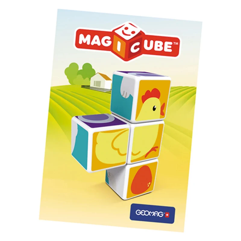Geomag Magicube Animal Friends