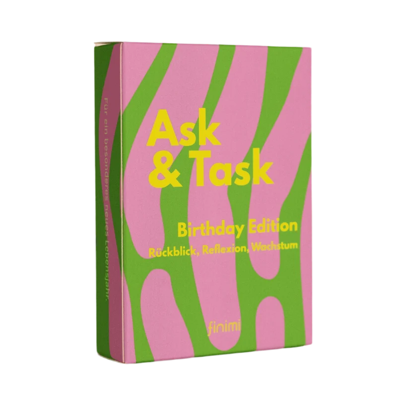 Ask & Task Kartenset | Birthday Edition