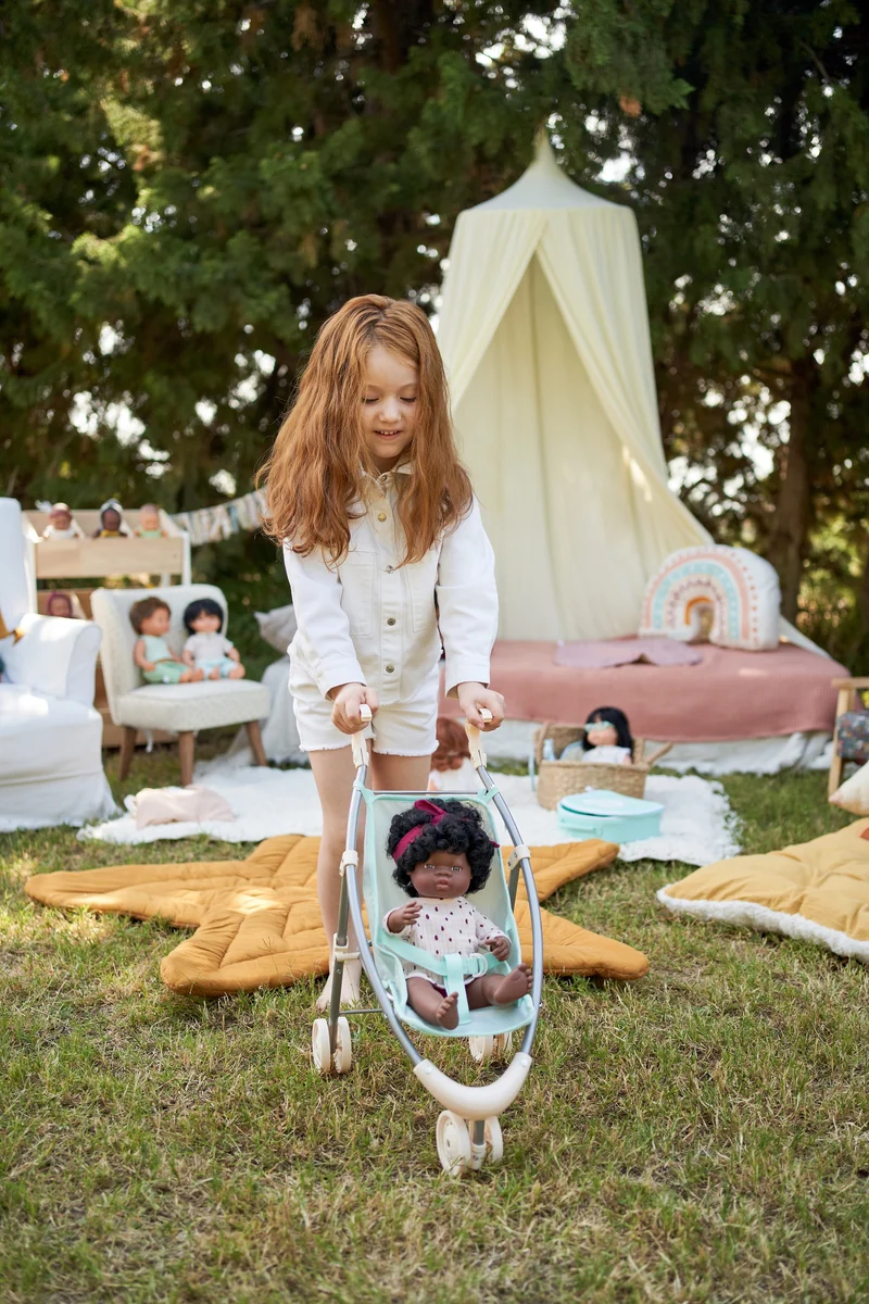 Kinderwagen für Puppen – Mint